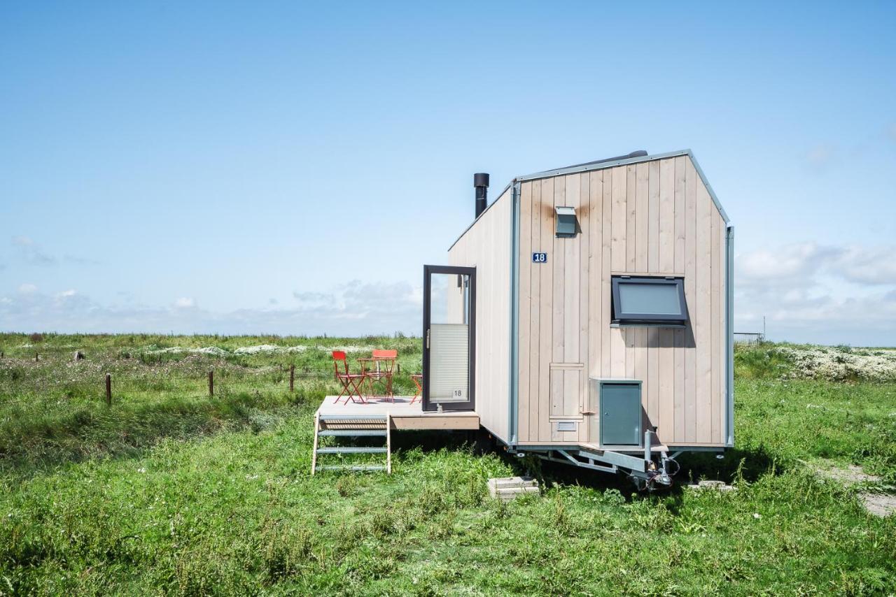 Tiny House Pioneer 18 Zur Meerseite - Green Tiny Village Harlesiel Carolinensiel Εξωτερικό φωτογραφία